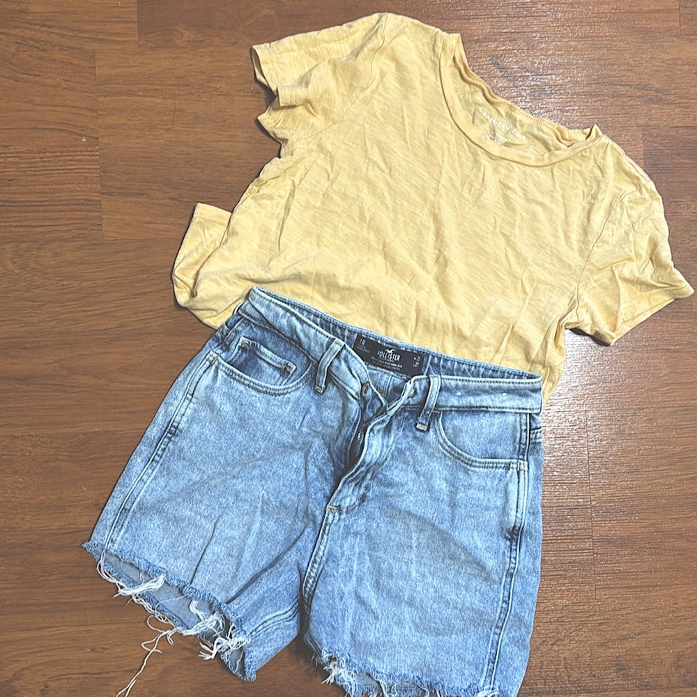 Hollister Jeans Cut into Shorts